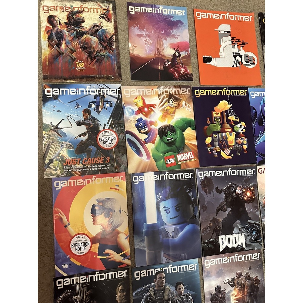 GAME INFORMER Video Game MAGAZINES 2013-2019 (34) Issues Lot Gamer Books - Picture 5 of 16